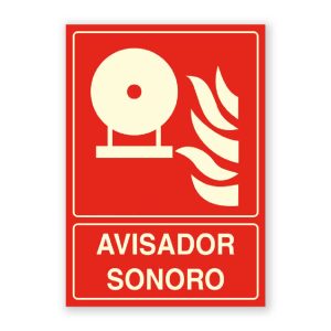 Señal "Avisador Sonoro" - Rótulos Daunis