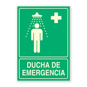 Señal "Ducha de Emergencia" - Rótulos Daunis