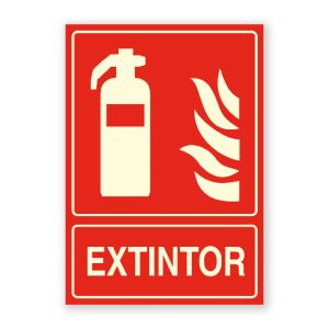Señal "Extintor" - Rótulos Daunis