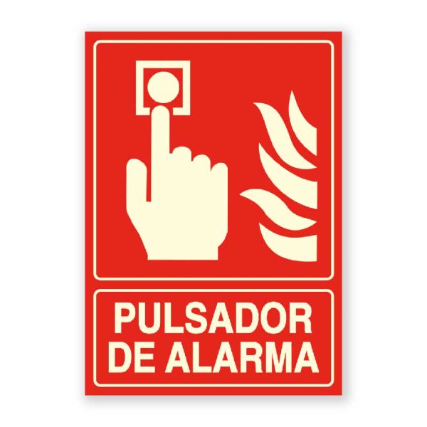 Senyal "Pulsador d'Alarma" - Rètols Daunis