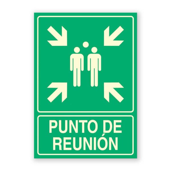 Señal "Punto de Reunión" - Rótulos Daunis