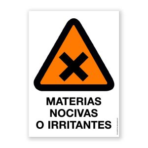 Señal "Materias Nocivas o Irritantes" - Rótulos Daunis