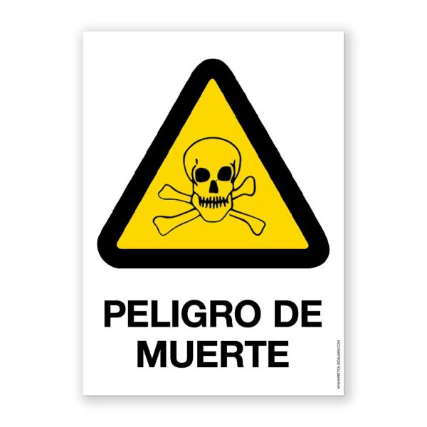 Señal "Peligro de Muerte" - Rótulos Daunis