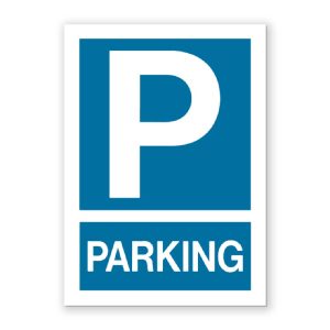 Placa "Parking" - Rótulos Daunis