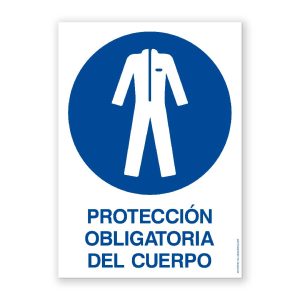 Senyal "Protecció Obligatòria del Cos" - Rètols Daunis